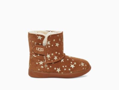 UGG Keelan Stars Toddlers Boots Chestnut/ Brown - AU 503FY